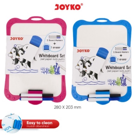 

ART C66N PAPAN TULIS SET WHITEBOARD JOYKO WBS17CO BLUE PINK PERLENGKAPAN SEKOLAH ANAK ATK GROSIR MURAH WBS 17 CO LUCU PASTEL