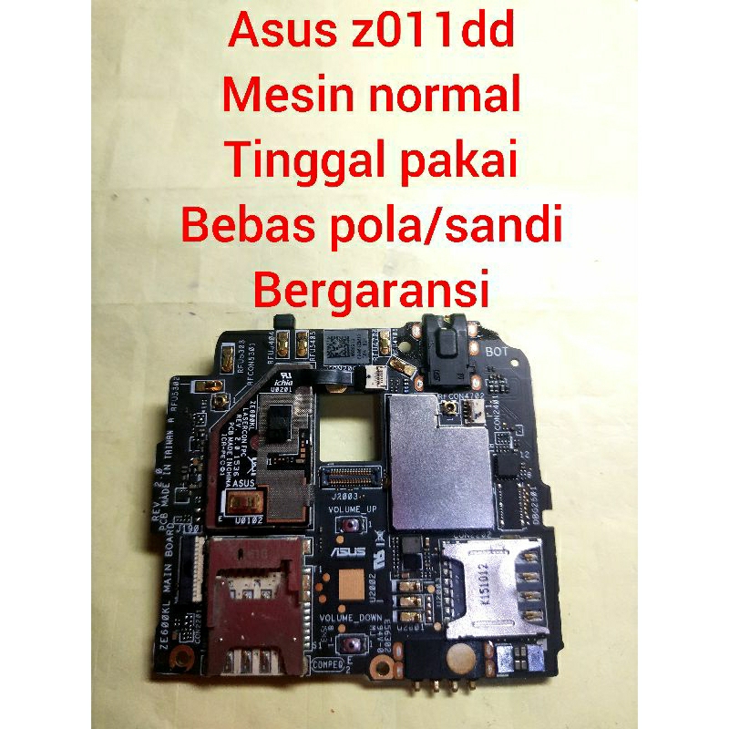 mesin asus z011dd normal