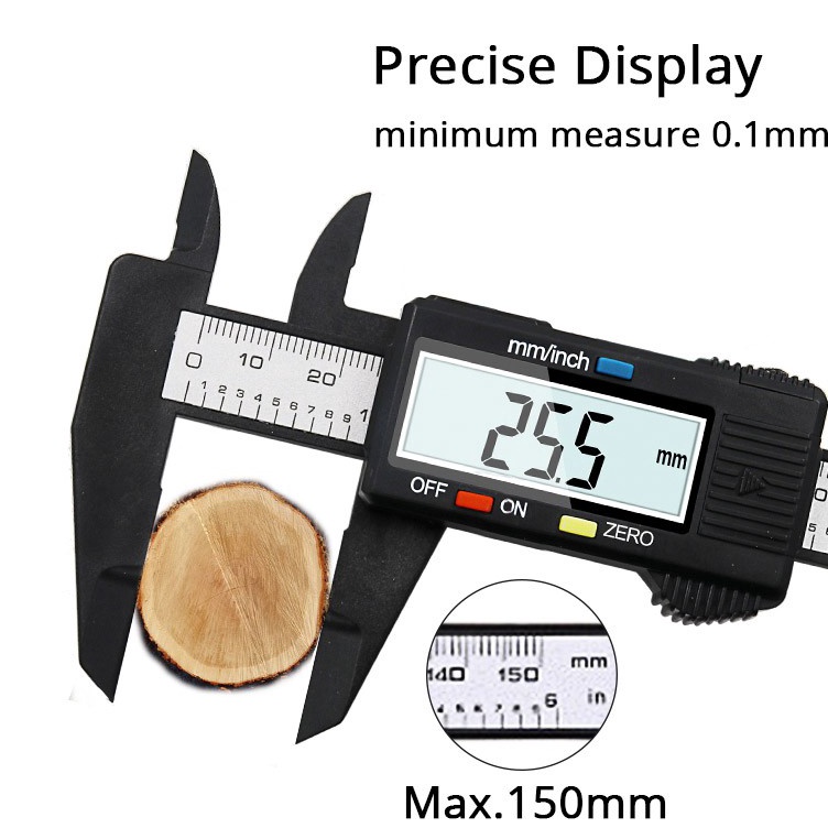 

ART O8X Jangka Sorong Sketmat Sigmat Digital Vernier Caliper Murah Carbon Alat Ukur Dimensi Akurasi presisi