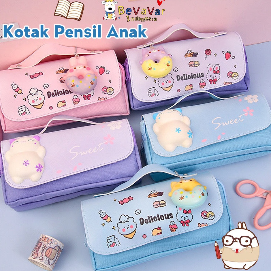 

ART K1J BEVAVAR pencil case tempat pensil squishy Kotak pensil