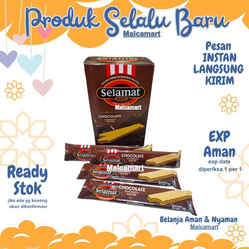 

Wafer Selamat 20 pcs@12 gram