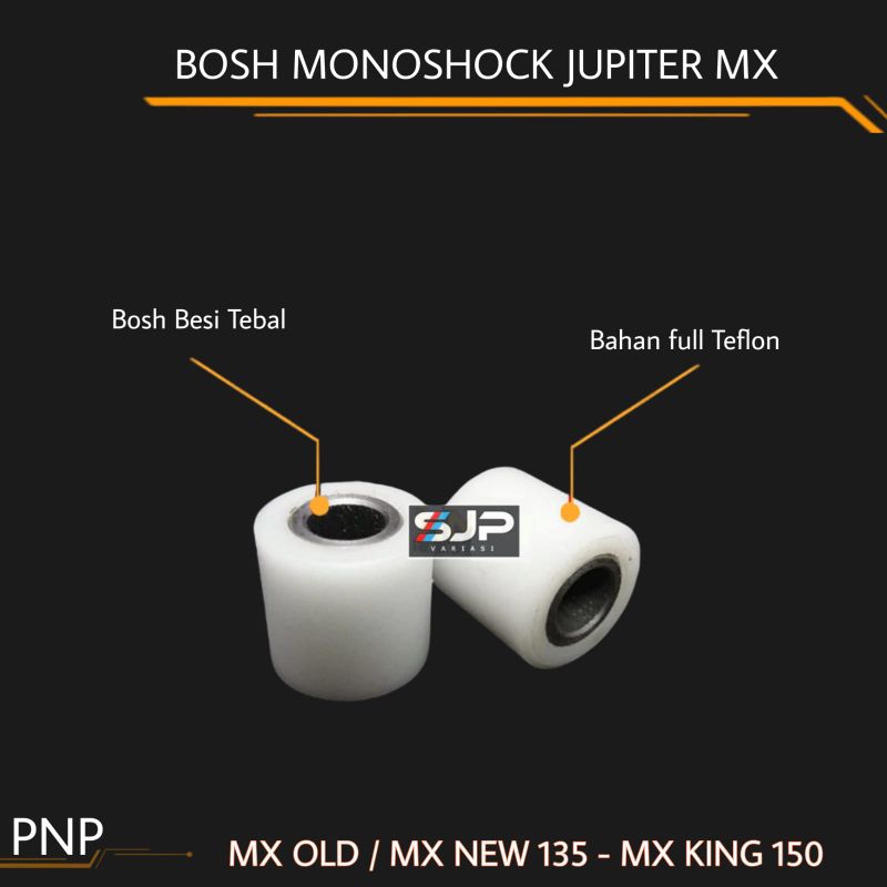 Bosh Monoshock Jupiter Mx Old New 135 Mx King 150 Bos Shock Belakang Bahan Teflon