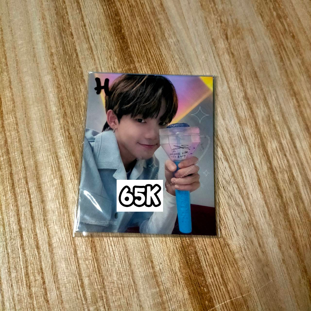 Photocard POB Lightstick treasure hyunsuk versi