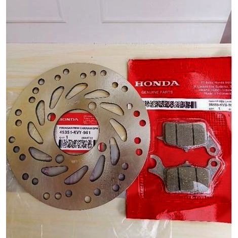 PAKETAN PIRINGAN DISK CAKRAM DEPAN DISPAD DEPAN BEAT FI VARIO 125 150 OLD SCOOPY FI 2013-2018