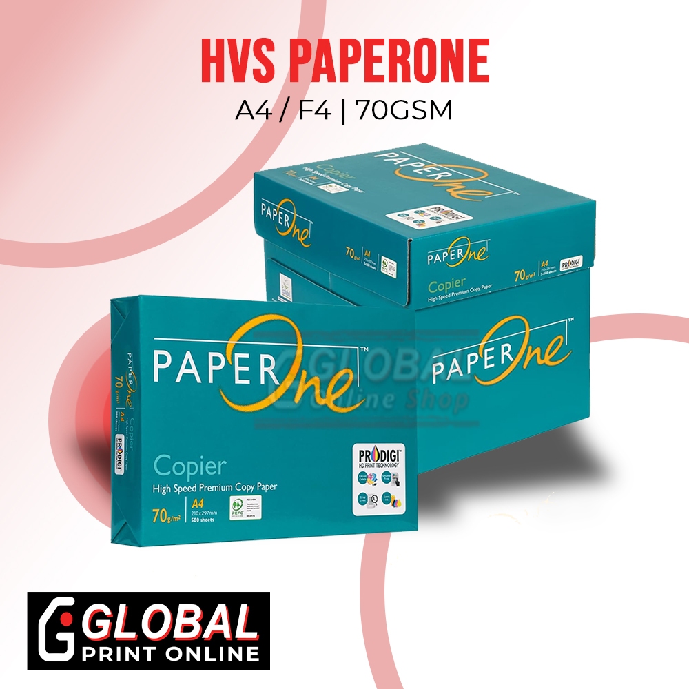 

Global Print Shop Online - Hvs Paperone 75Gsm (RIM)