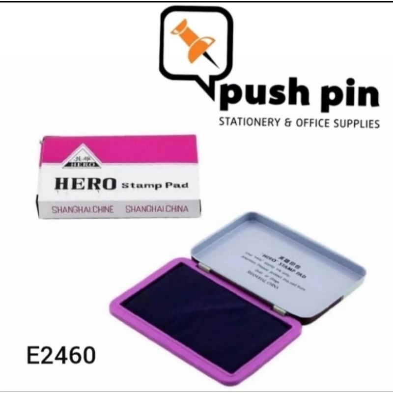 

Hero Stamp Pad / Bantalan Stampel Kecil E-2460