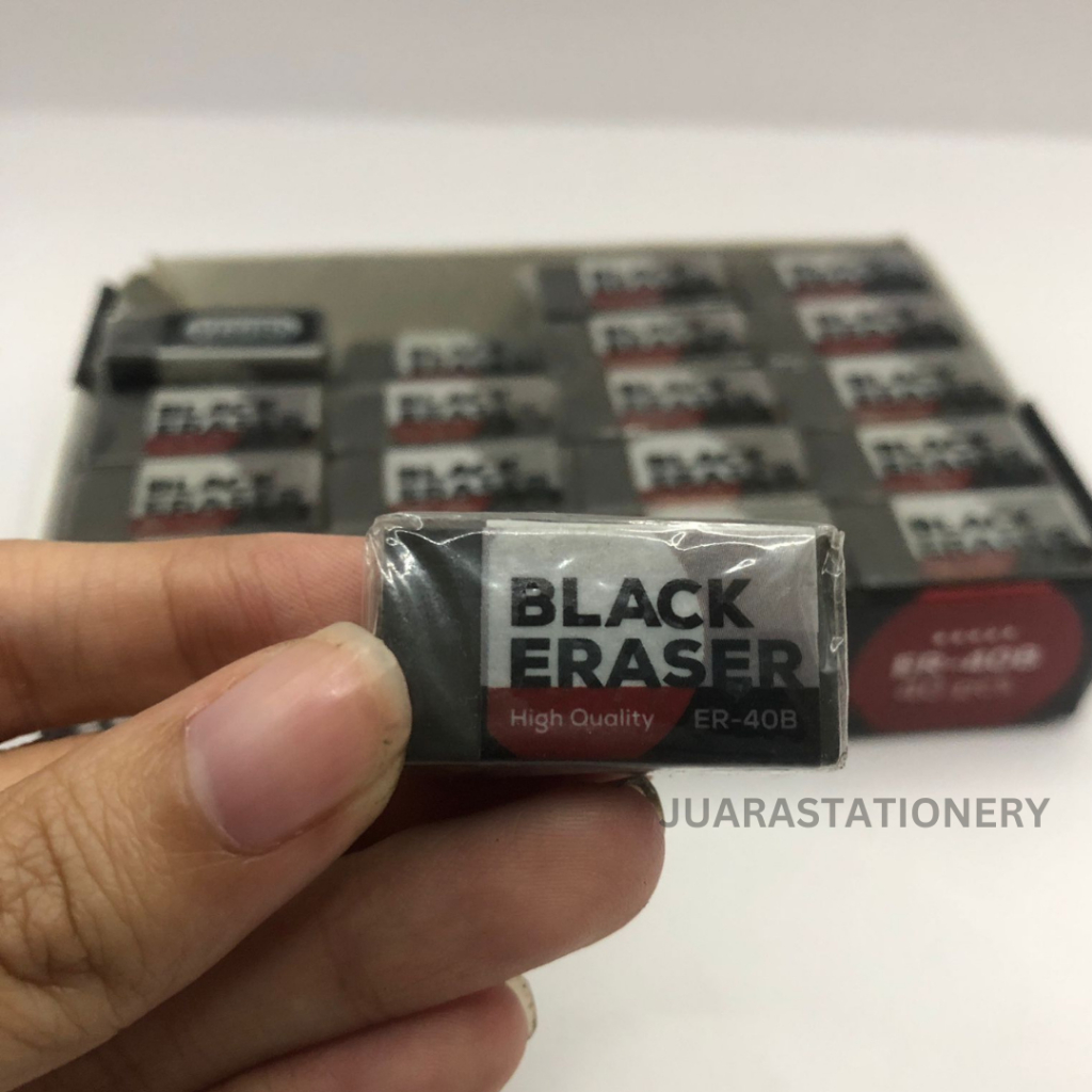 

Eraser Penghapus Orista ER-40B (2116) / Stip Orista / Hapusan / Penghapus Hitam