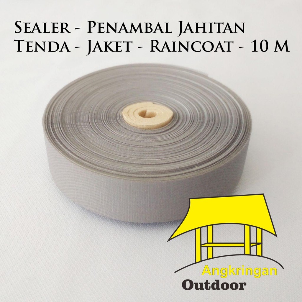 Seam Seal Tape 10 M Penambal Jahitan Tenda / Tambalan Tenda Penambal Mantel Seam Seal Transparan Sea