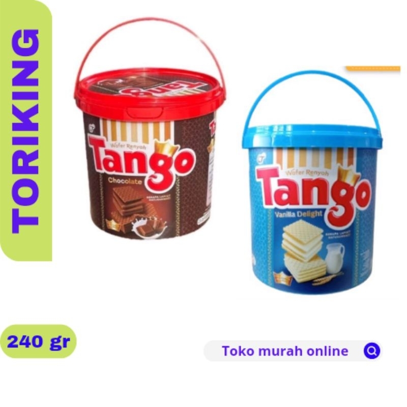 

TANGO WAFER RENYAH - COKLAT/VANILA 240gr