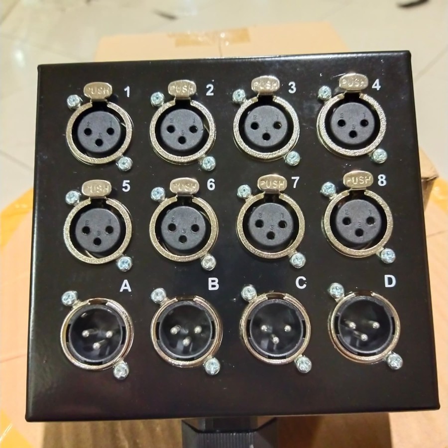 BOX SNAKE Kabel 12 CH STX BS-12 Channel Junction Plus Jack