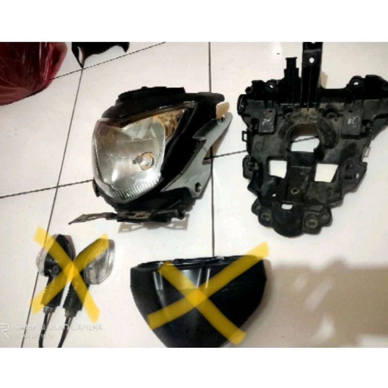 set head lamp cb 150 old