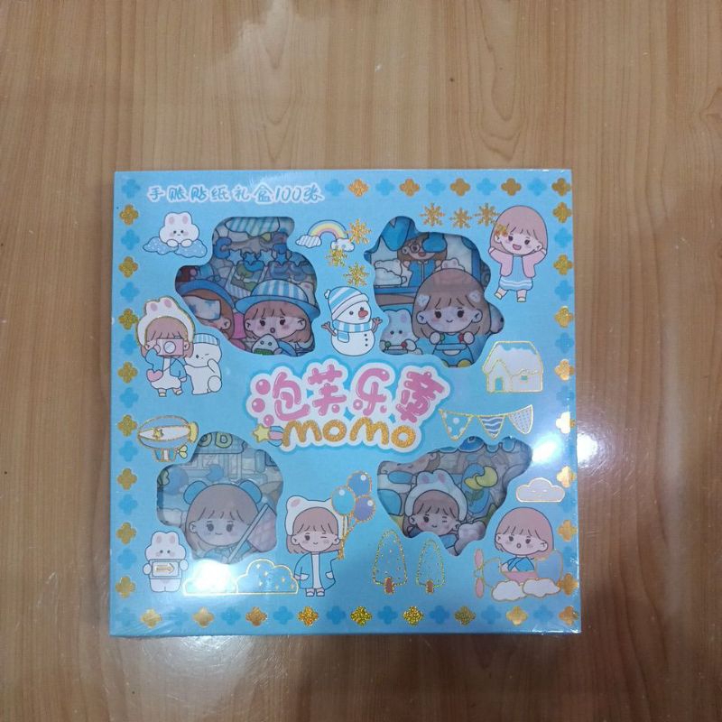

MOMO STICKER BOX / STIKER ANAK ANAK MOMO ISI 100 LEMBAR