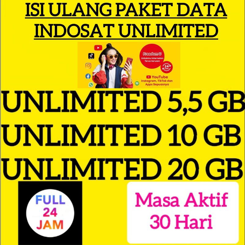 Paket data indosat TERMURAH