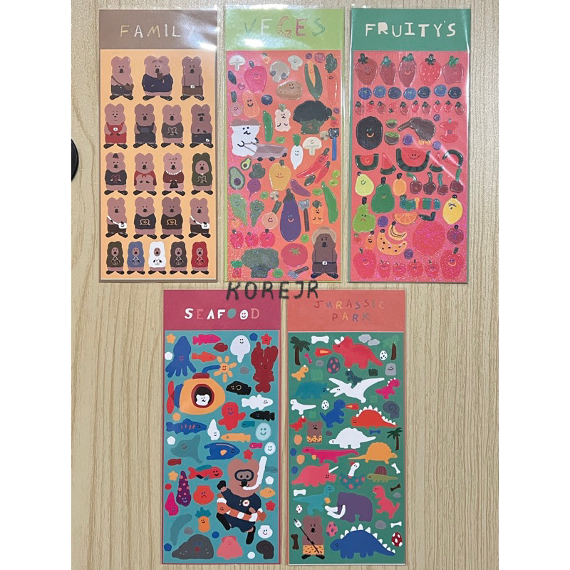 

STICKER KOREA DINOTAENG QUOKKA | BUJO JOURNALING DECOR PHOTOCARD