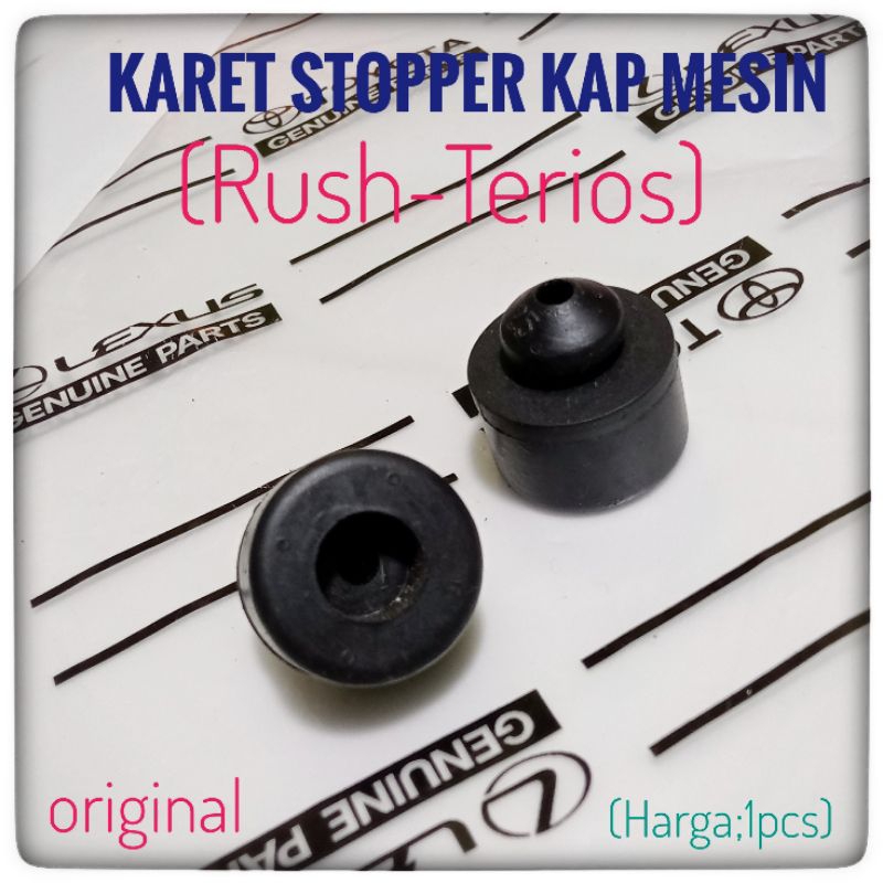 Karet Stoper Kap Mesin Rush Terios 2006 Up Karet Tahanan Kap Mesin Rush Terios Karet Bantalan kap Me