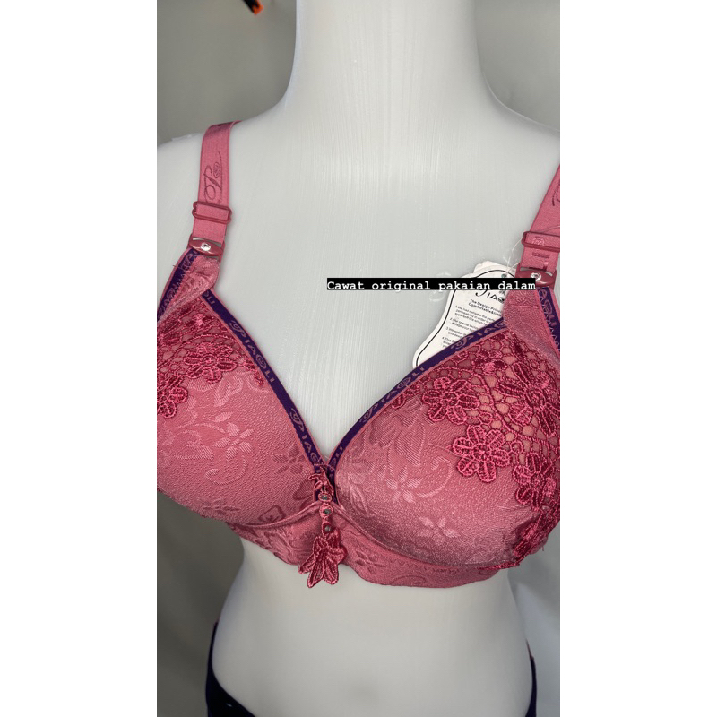 Piaoli BH jumbo tanpa kawat busa sedang
