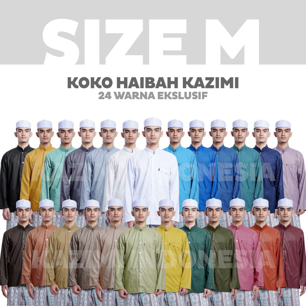 Baju Koko Haibah Kazimi (Size M) | Model Koko Ammu