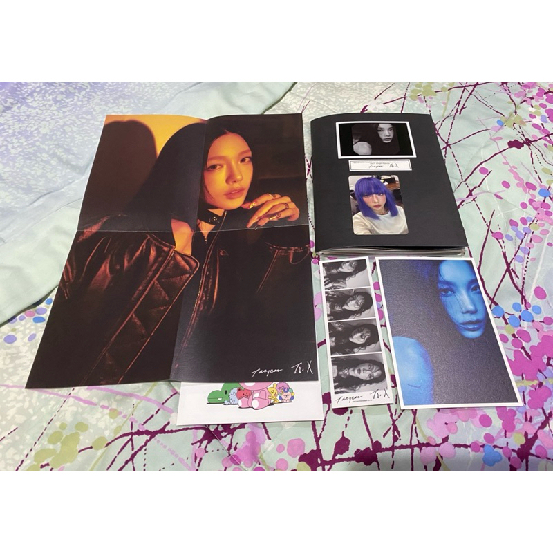 [TOLONG GANTI PENGIRIMAN KE JNT] Taeyeon photocard 5th mini album to x [X ver] official pc snsd girl