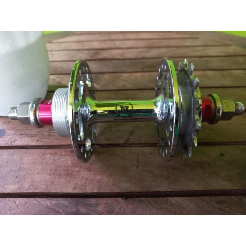 hub rear novatec 36 hole cog 16t fixie