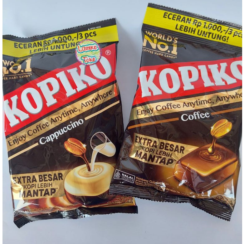 

KOPIKO PERMEN KOPIKO 175GR KOPIKO COFFEE / CAPPUCCINNO