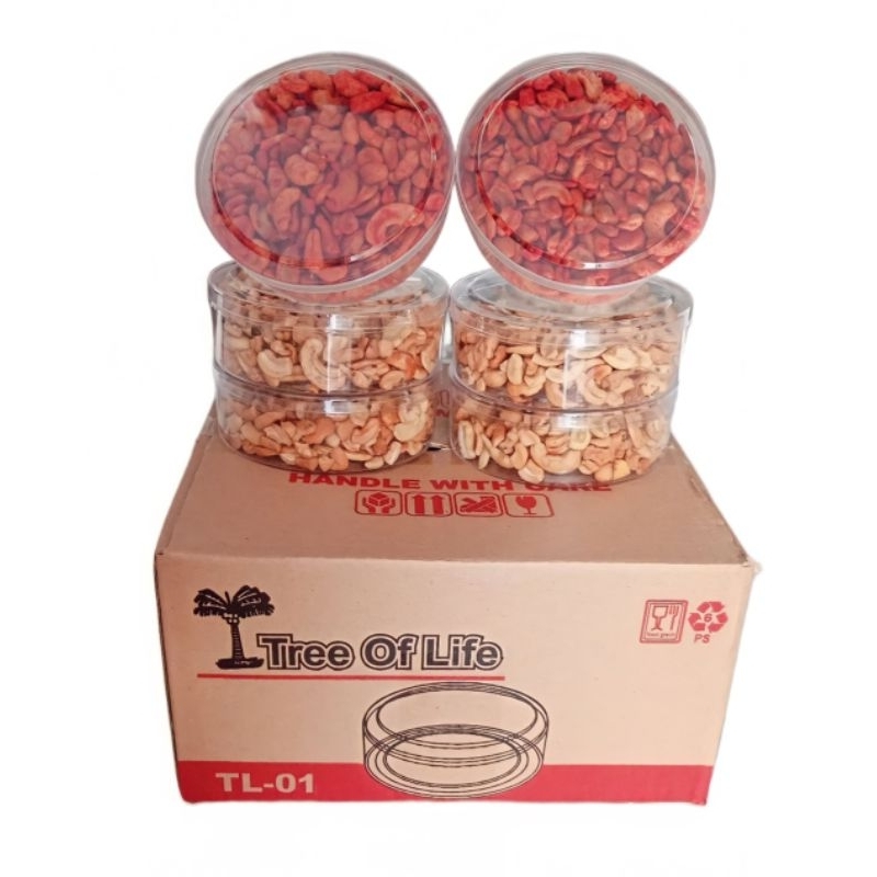 

Kacang Mede Patahan Original Dan Pedas Kemasan Toples