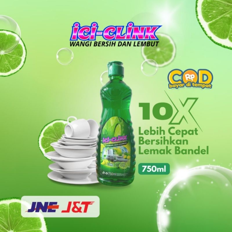 Sabun cuci piring murah - sabun cair - sabun pencuci piring Ici clink