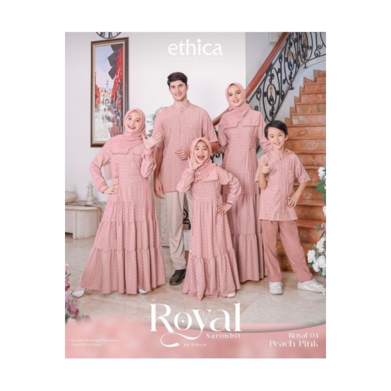 Sarimbit Ethica Royal 04 Peach Pink