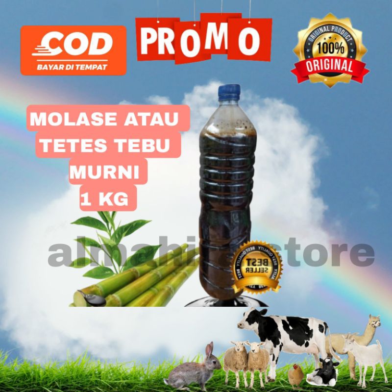

Molase atau tetes tebu murni 1 kg