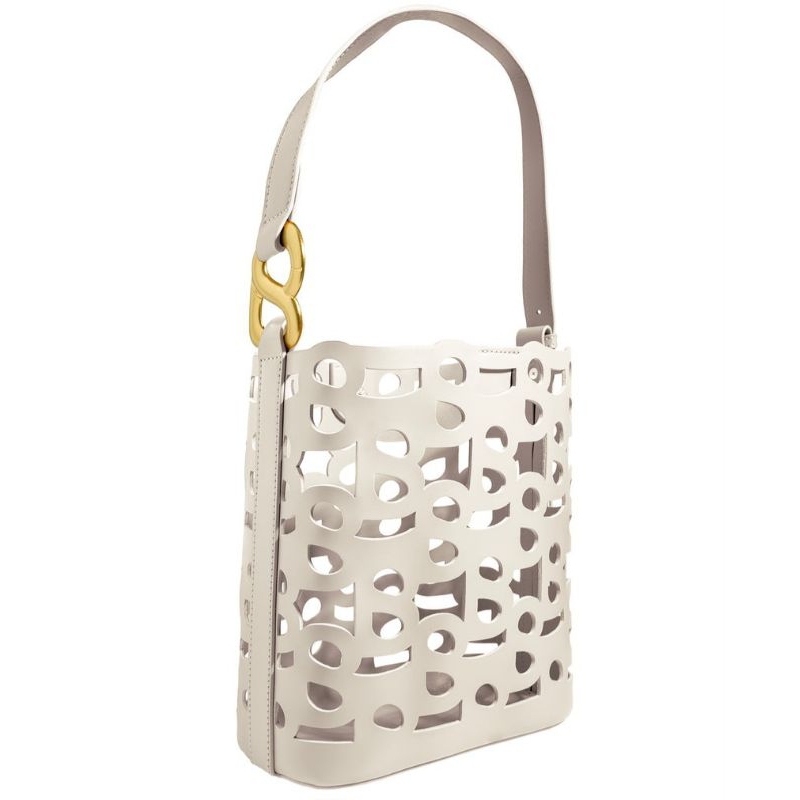 🆕️ Clea Bucket Bag Buttonscarves - Daisy / White