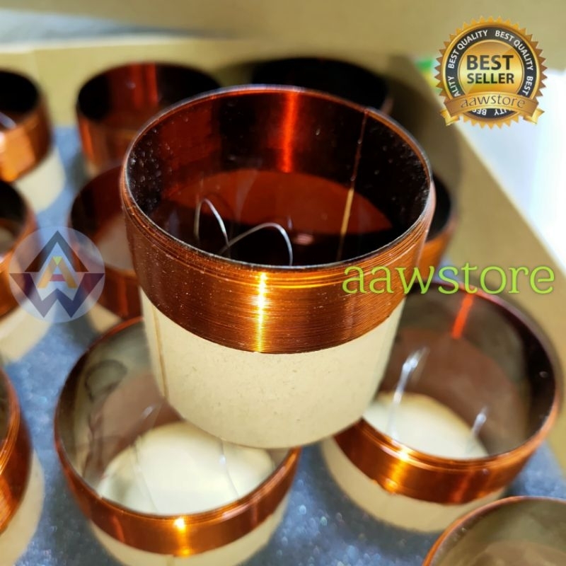 Spool Speaker Subwoofer 12in 49.5mm Spul spiker Sub 12 inch 49,5 mm double coil