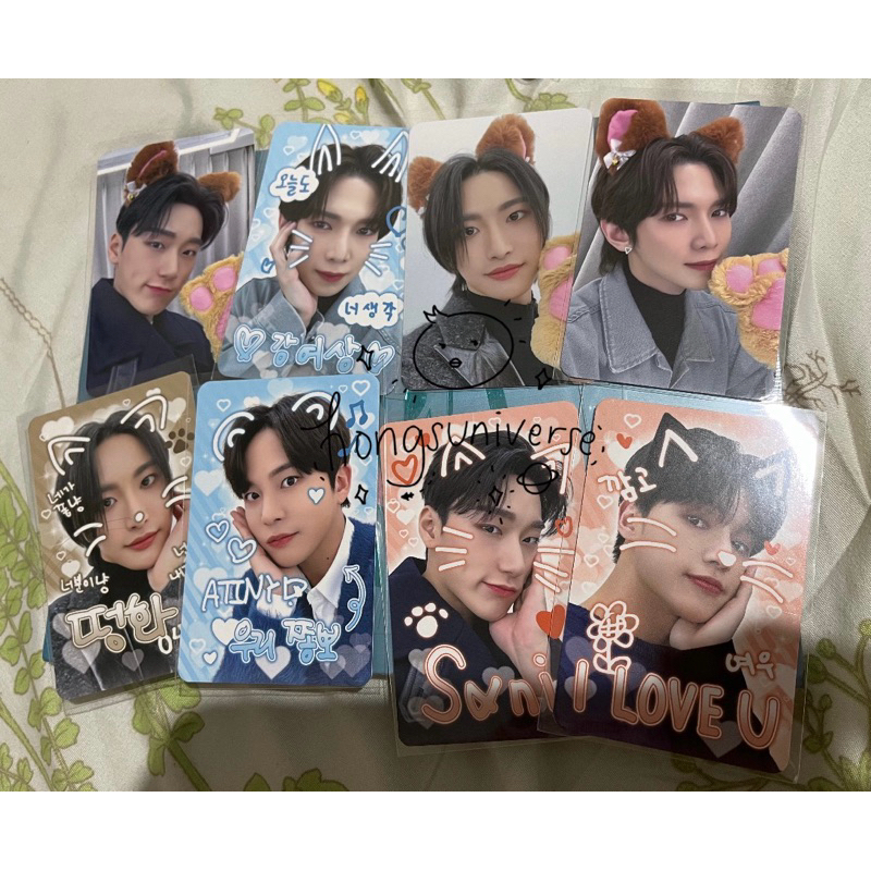 WTS ATEEZ LUCKY DRAW LD MAKESTAR FIN WILL POB ONLY