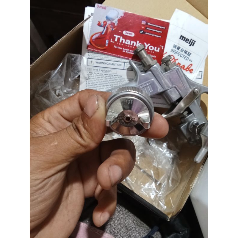 spraygun meiji f110 tulip 1.3mm original.