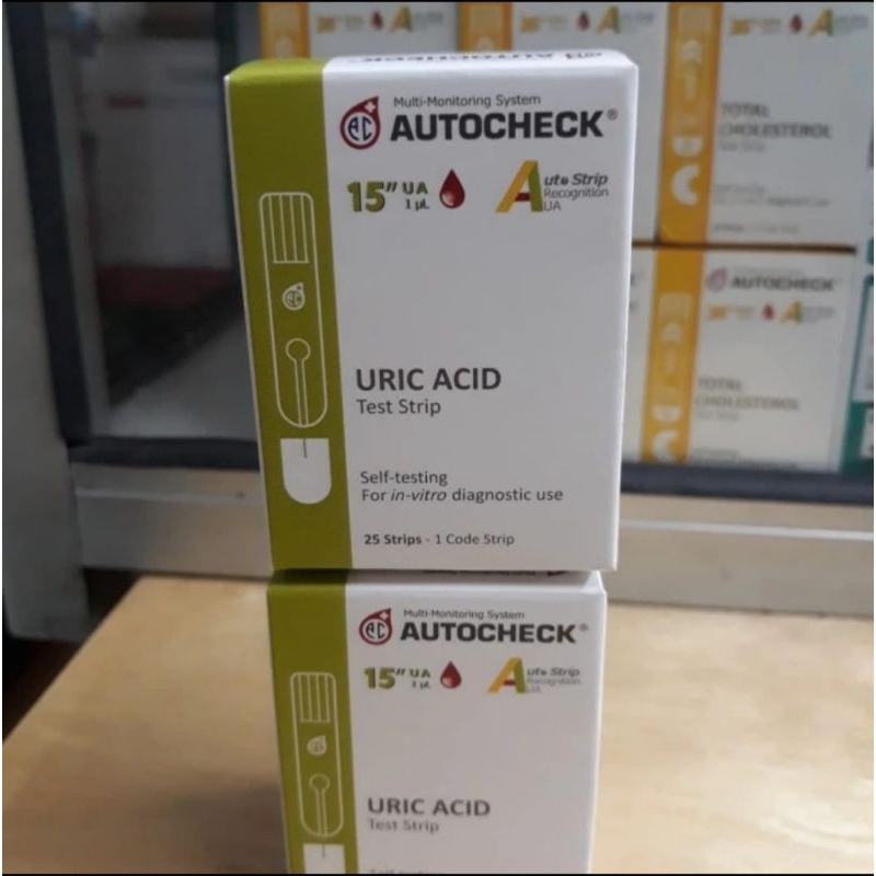 Autocheck Asam Urat / Strip Autocheck urid acid