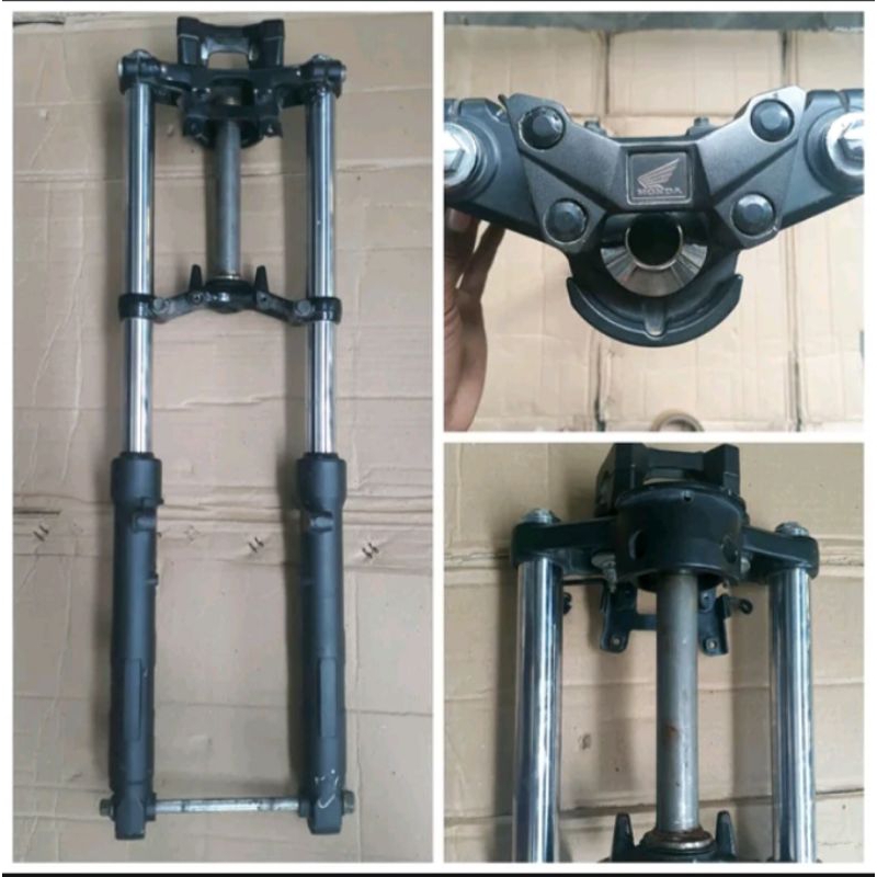 Shock depan plus segitiga atas bawah Honda all-new CBR 150R CBR 150R LED original