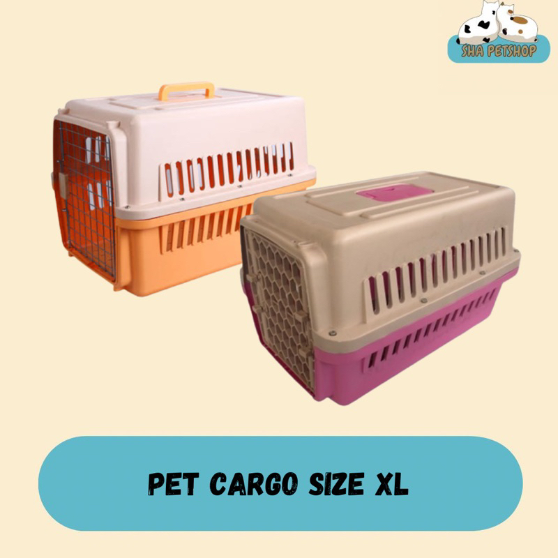 PET CARGO BESAR JUMBO SIZE (XL) | PET CARRIER | KENNEL BOX | KANDANG CARGO KUCING ANJING