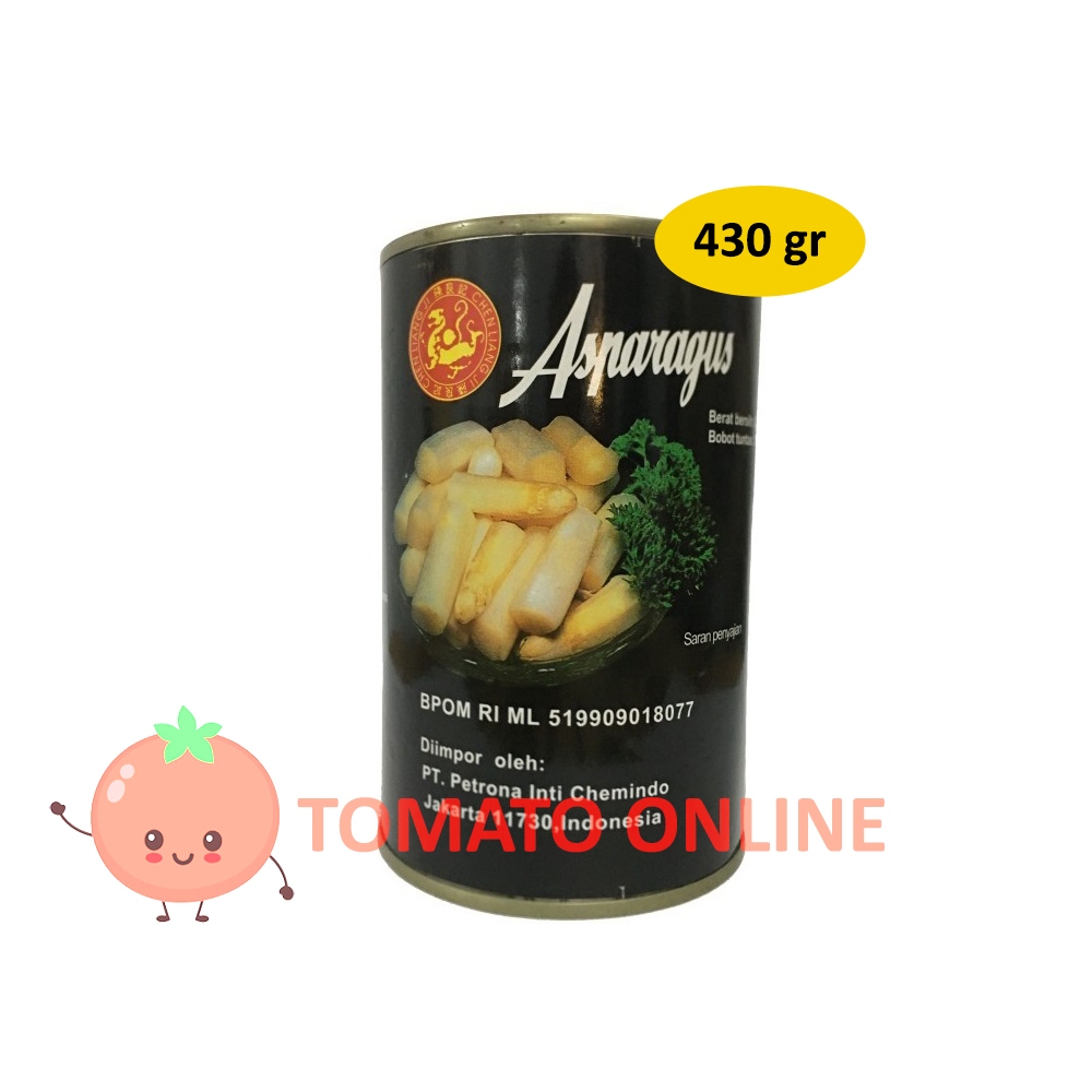 

Chen Liang Ji Chenliang Ji / Asparagus Tips & Cut 430 Gram gr G 430gr
