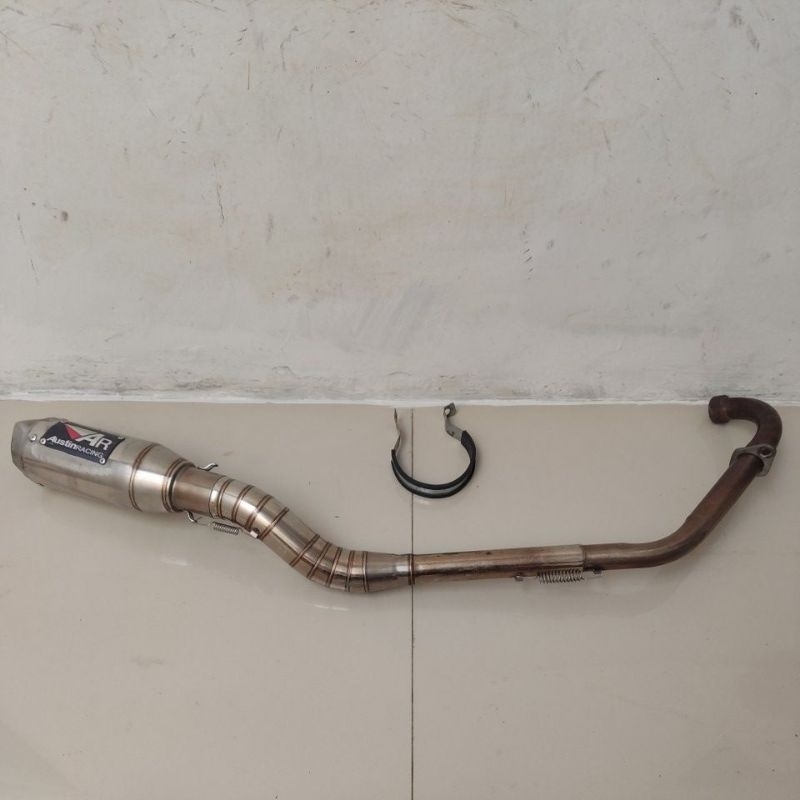 Knalpot Racing Vixion Xabre R15 R15V3 MX King Austin Racing