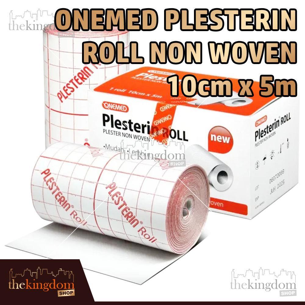 Onemed Plesterin 10cm x 5m Roll Non Woven Alat P3K Plester Luka Gulung Plaster Perban