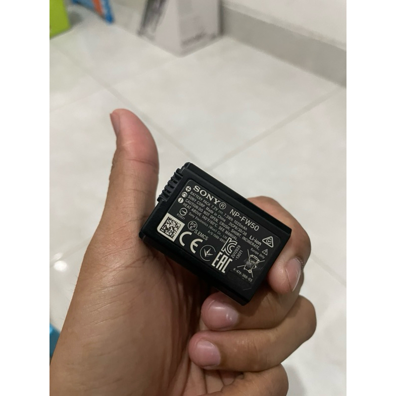 baterai sony NP-FW50 second normal
