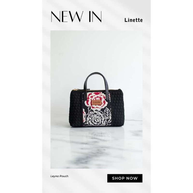 Linette leyna handbag anyam mini bag anyam