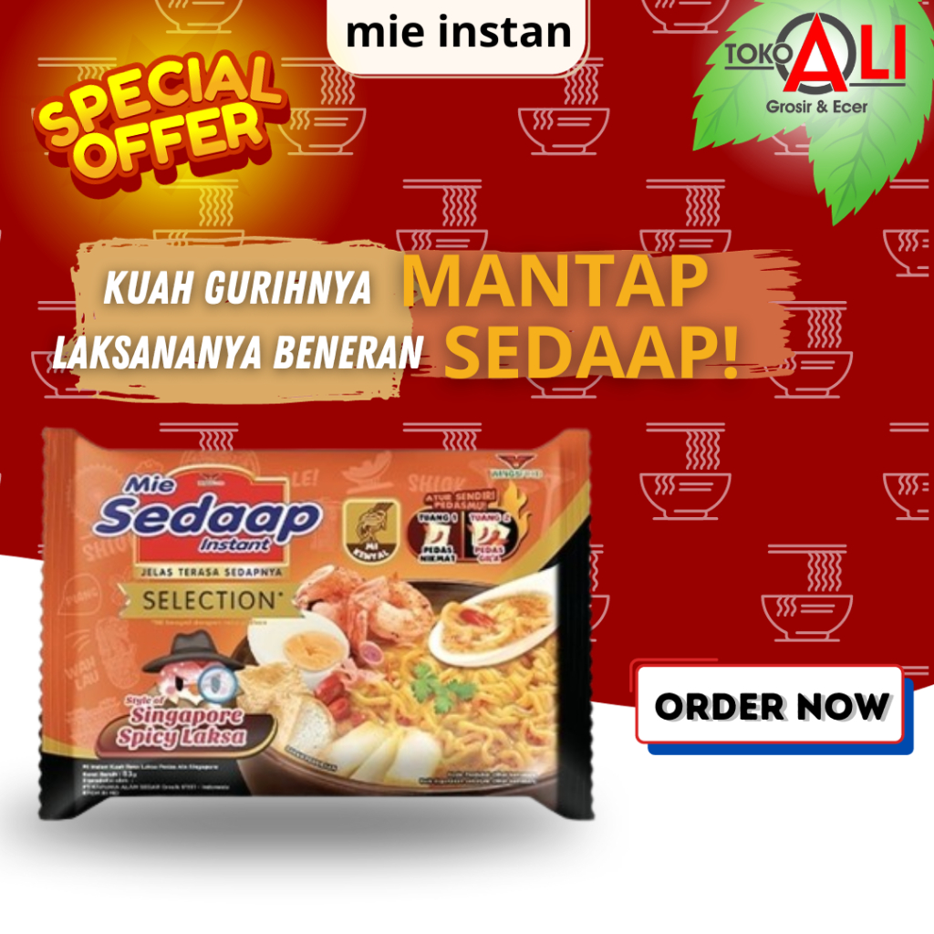 

Mie Sedaap Selection Singapore Spicy Laksa