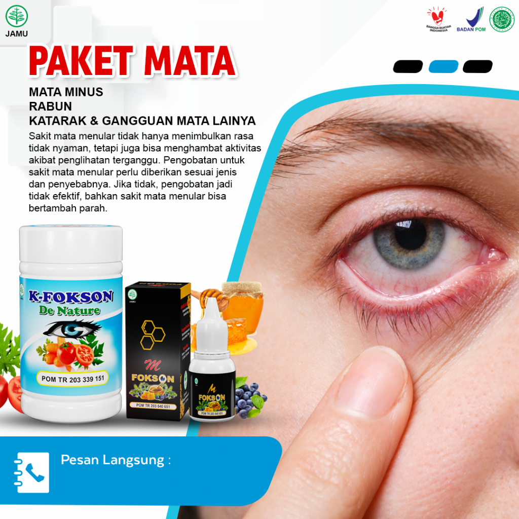 Obat Mata Katarak Minus dan Silinder Glukoma Akut Mata Rabun Buram Berlemak Pterigium Berkabut Palin