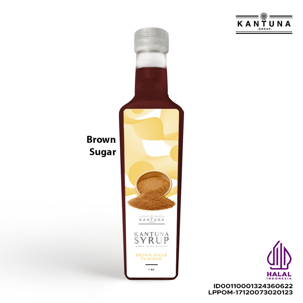 

Kantuna Brown Sugar Sirup - Sirup Rasa Brown Sugar Cafe/Kafe/Bisnis