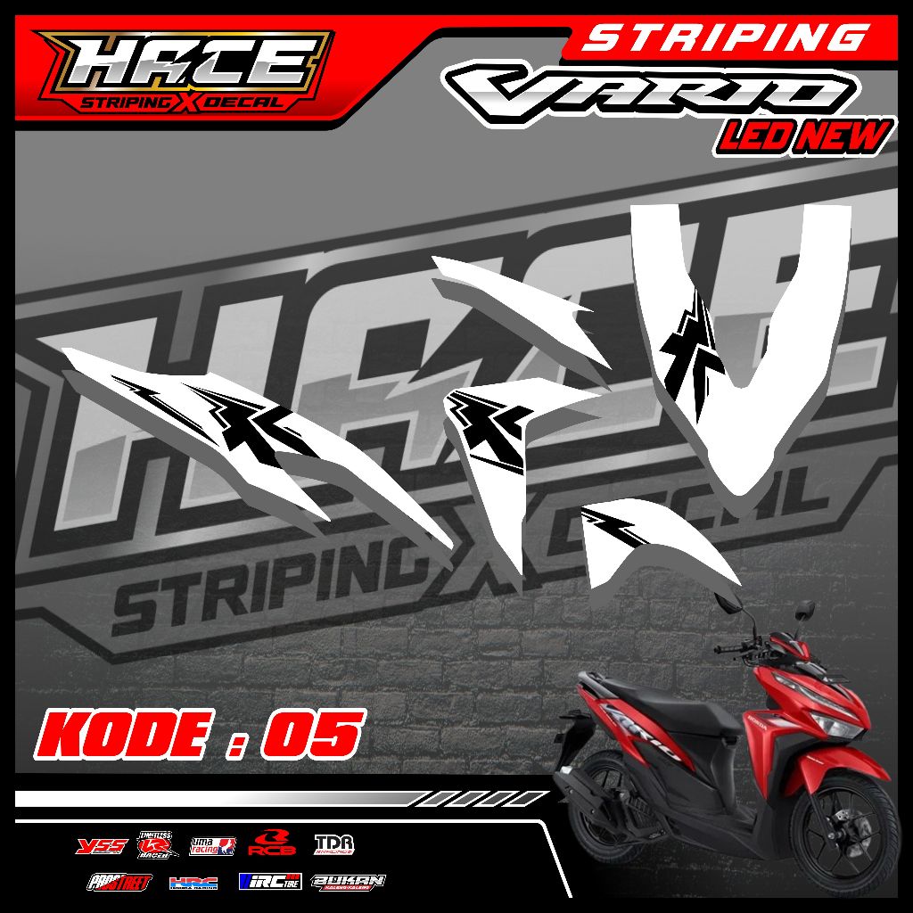 05 STICKER CUTTING VARIO 125 LED NEW - STICKER CUTTING VARIO PREMIUM ABSTRAK