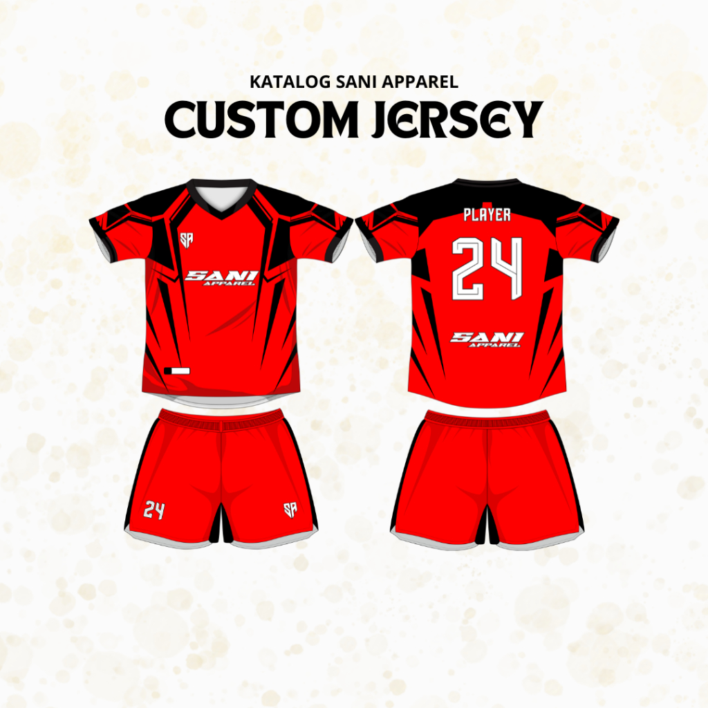 Jersey bola lengan panjang