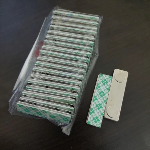 

magnet nama dada nametag custom name tag badge kualitas premium