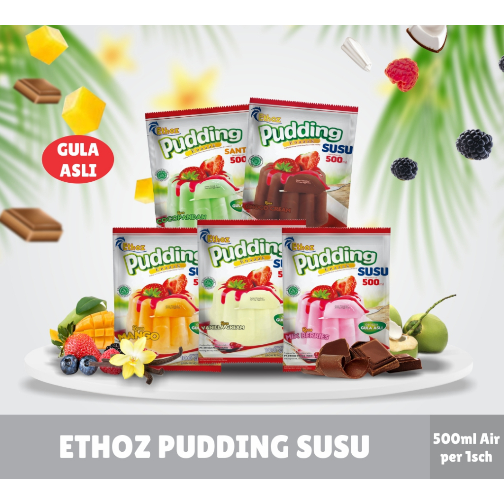 

Ethoz Pudding Susu 100g