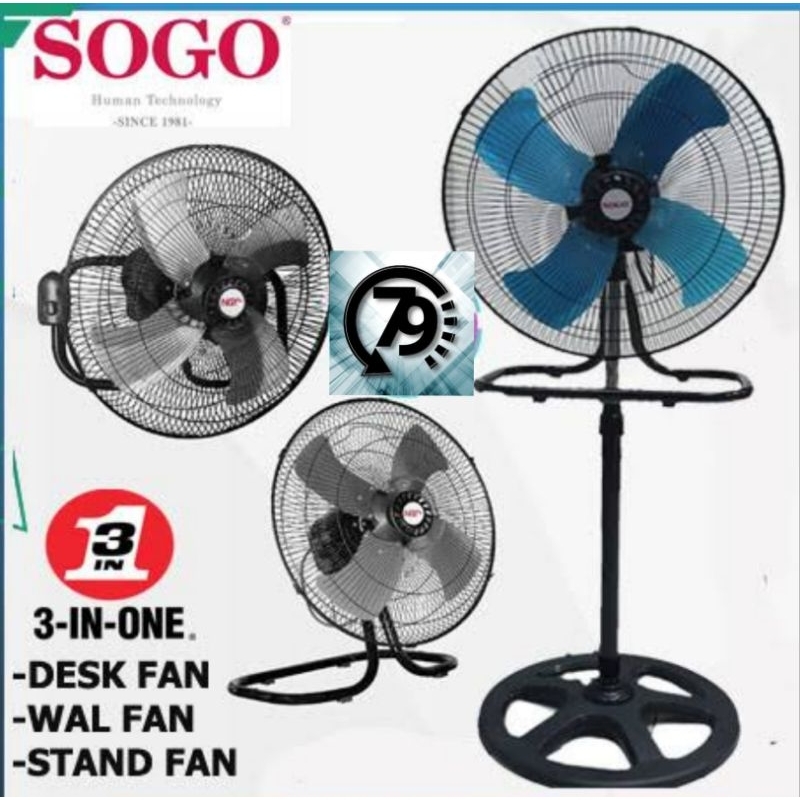 Msb - Kipas Angin Tornado 18inch "SOGO SG-1803.(Kipas Angin Beiri, Meja dan Dinding)