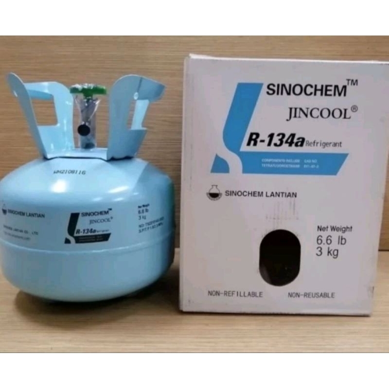 Freon Pendingin Mobil Kulkas R134A 3Kg / Preon R134A 3 Kg