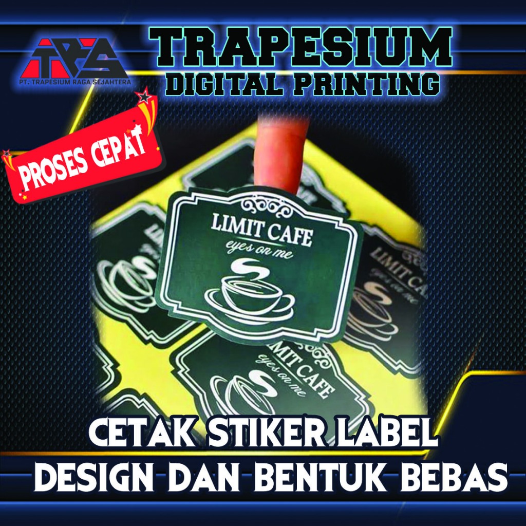 

STIKER LABEL PRODUK MINUMAN MAKANAN BRANDING